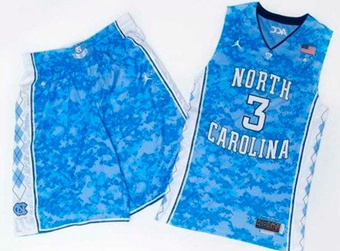 UNC Wears Messages On the Back of their Jerseys