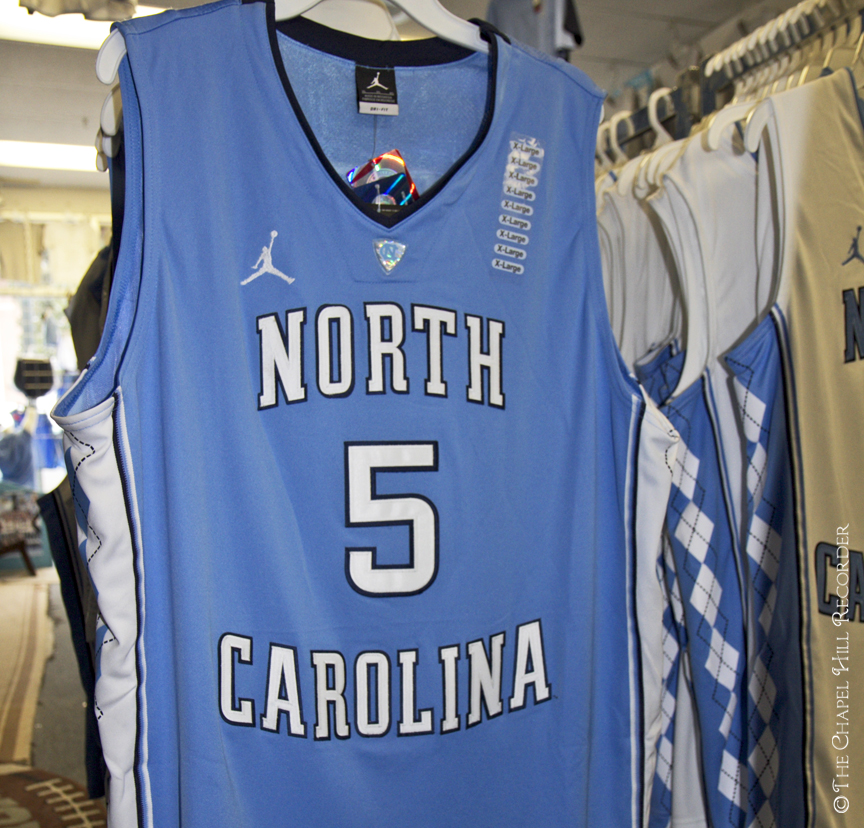 unc chapel hill jersey